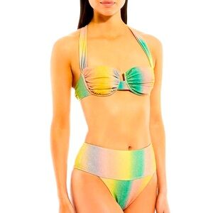 NWT Gianni Bini Multi Color Bikini